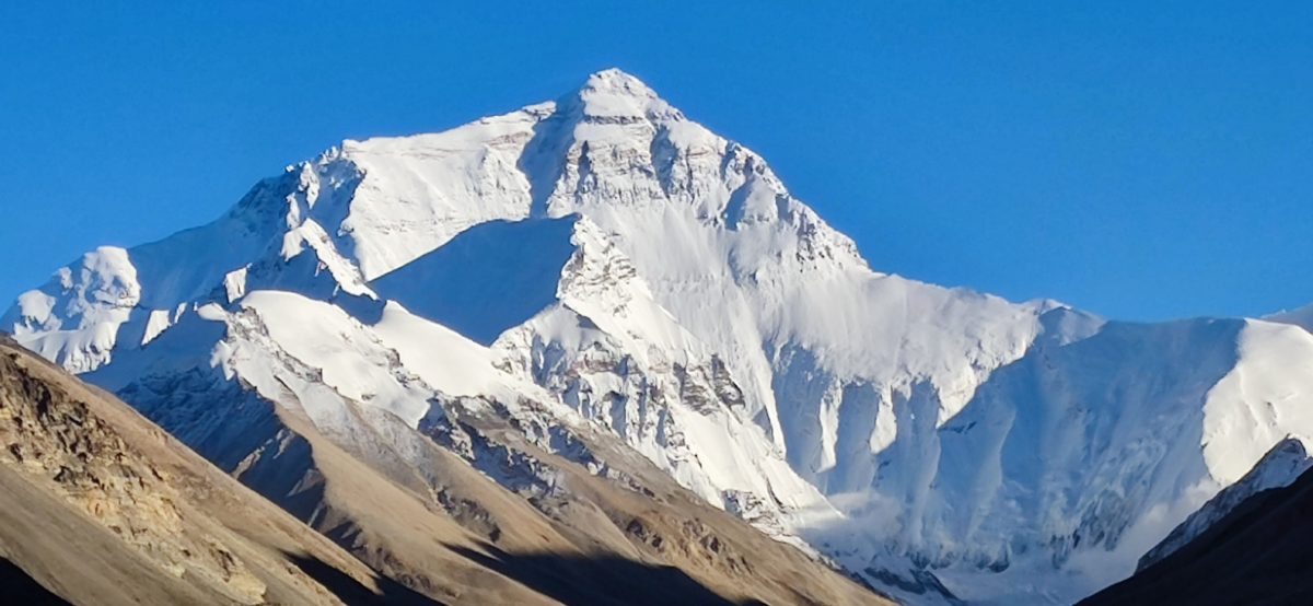 To see the Himalaya mountain range
